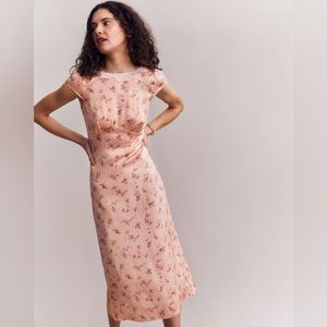 Reformation Lucas Silk Dress